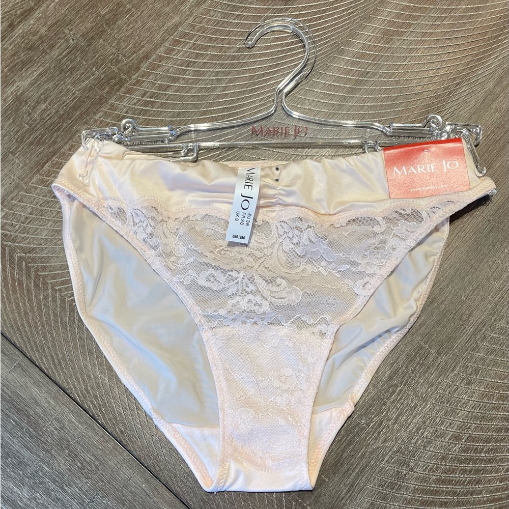 Women's Cream Lace Briefs